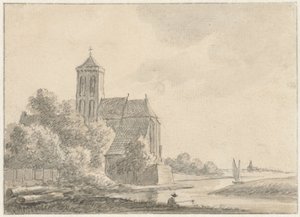 Widok Cuijk autorstwa Hendrik Tavenier (possibly)