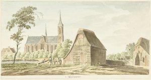 Widok wsi Hoornaar