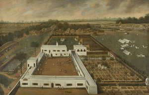 Holenderska fabryka w Bengalu autorstwa Hendrik van Schuylenburgh