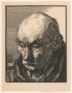 Portret nieznanego starca autorstwa Hendrik van Straten