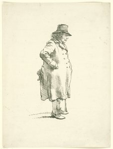 Portret żebraka Hendrika Delbroecka autorstwa Hendrik van der Burgh