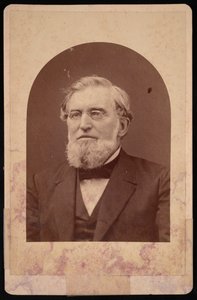 Portret Josepha Cummingsa 1817-1890, przed 1890. autorstwa Hennigar and Gittings