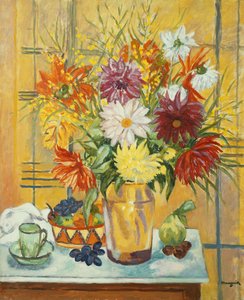 Kwiaty w wazonie; Kwiaty w wazonie autorstwa Henri Charles Manguin