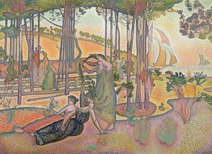 Wieczorne powietrze autorstwa Henri Edmond Cross
