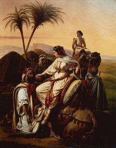 Boaz wita Ruth