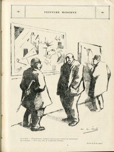 Ilustracja H. G. Ibelsa (1867-1936) w Le Rire, 04.02.22 - Malarstwo współczesne - Sztuka, Antysemityzm, Awangarda - Żydowska autorstwa Henri Gabriel Ibels