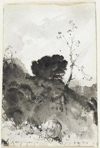 Pejzaż autorstwa Henri-Joseph Harpignies