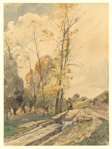 Pejzaż w Famars autorstwa Henri-Joseph Harpignies