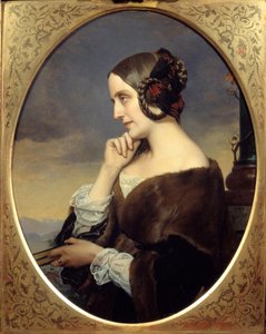 Portret Marii de Flavigny (1805-1876) hrabiny d