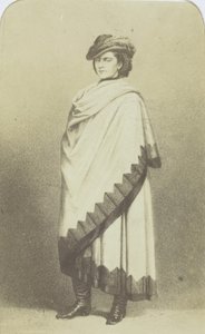 Była królowa Neapolu, 1860-69 autorstwa Henri Alexis Omer Tournier
