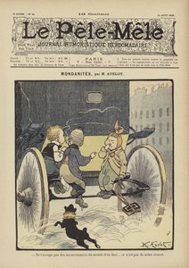Mondanici. Ilustracja do Le Pele-Mele, 1902