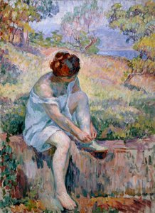 „Przed kąpielą”, 1906-1907. autorstwa Henri Lebasque