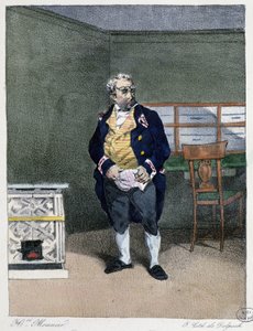 Office boy - w „”Marynach administracyjnych”” Henri Monnier autorstwa Henri Bonaventure Monnier
