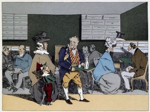 Jedna godzina: wizyty, degustacja obiadów, zaproszenia na kolację - w „”obyczajach administracyjnych”” Henri Monniera autorstwa Henri Bonaventure Monnier