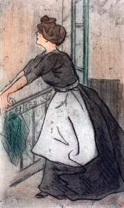 Pokojówka, ok. 1871-1919