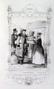 Ilustracja przedstawiająca „deszcz” autorstwa Henri Bouteta 1895 (grafika) autorstwa Henri Boutet