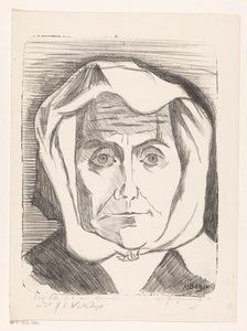 Portret nieznanej kobiety Szalony (oryginalny tytuł serii na obiekcie)