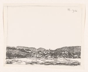 Miejsce nad Starnberger See autorstwa Henri Braakensiek