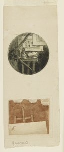 Umieść kartę autorstwa Henri Charles Guérard