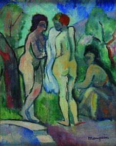 Kąpiących się, 1905. autorstwa Henri Charles Manguin