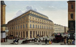 Teatr Francuski. Grawerowanie przez Courvoisier autorstwa Henri Courvoisier Voisin