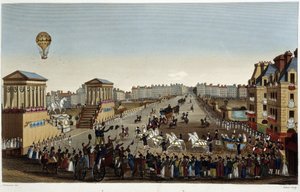 Wejście Jego Królewskiej Mości Ludwika XVIII do Paryża autorstwa Henri Courvoisier-Voisin