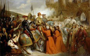 Wjazd Karola VII do Rouen, 10 listopada 1449