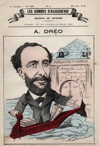 Karykatura Amaury Dreo 1829-1882 z 