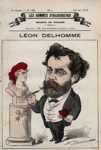 Karykatura Leona Alexandre Delhomme