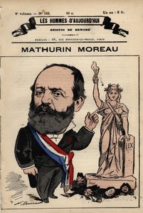 Karykatura Mathurina Moreau (1822-1912) z 