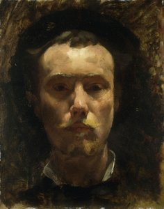 Autoportret, ok. 1885 r. autorstwa Henri Edmond Cross