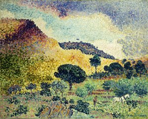 Łańcuch Maurów, czerwiec 1906-kwiecień 1907 autorstwa Henri Edmond Cross