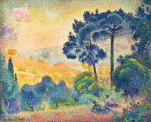 Krajobraz Prowansji, 1898.