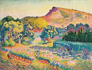 Krajobraz z Le Cap Negre; Krajobraz z Cap Negre, 1906