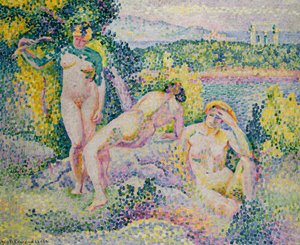 Nimfy, 1906 autorstwa Henri Edmond Cross