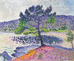 Plaża w wieczornym świetle. 1902 autorstwa Henri Edmond Cross