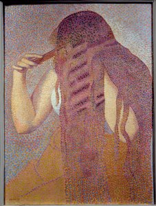 Włosy. Obraz Henri Delacroix Dit Cross (Henri Edmond Cross) (1856-1910) autorstwa Henri Edmond Cross