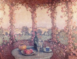 Stół pod Altanką autorstwa Henri Eugene Augustin Le Sidaner