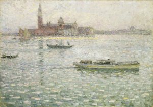 San Giorgio Maggiore, Wenecja autorstwa Henri Eugene Augustin Le Sidaner