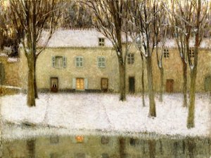Małe miejsce nad wodą autorstwa Henri Eugene Augustin Le Sidaner