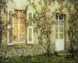 Dom Róż; Dom Róż autorstwa Henri Eugene Augustin Le Sidaner