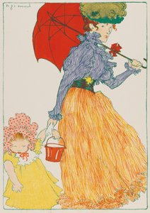 Na Placu, 1897. autorstwa Henri Jacques Edouard Evenepoel
