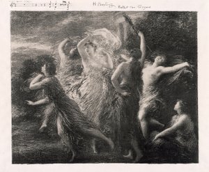 Taniec trojanów autorstwa Henri Fantin-Latour