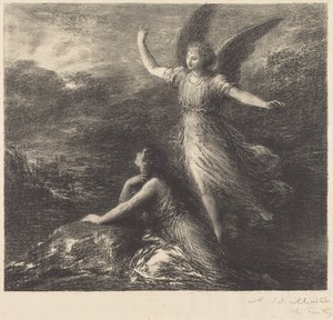 Debiut z „Raju i peri” (2. tablica) autorstwa Henri Fantin-Latour