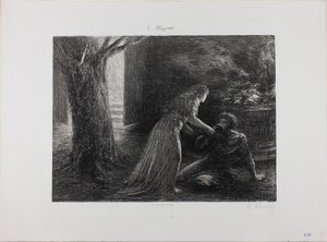 Debiut Walkirii autorstwa Henri Fantin-Latour