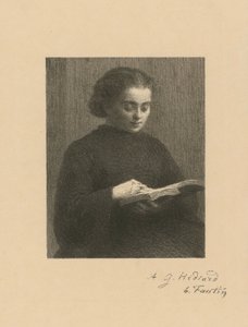 Czytająca kobieta autorstwa Henri Fantin-Latour