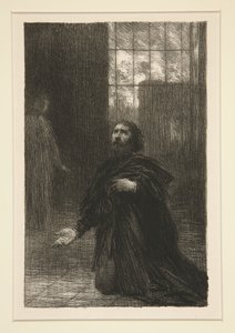 Rienzi: akt V, modlitwa Rienziego autorstwa Henri Fantin-Latour