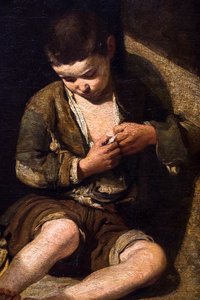 Młody żebrak według Murillo