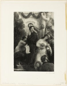 Apoteoza autorstwa Ignace Henri Jean Fantin-Latour
