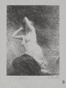 Ariadna autorstwa Ignace Henri Jean Fantin Latour